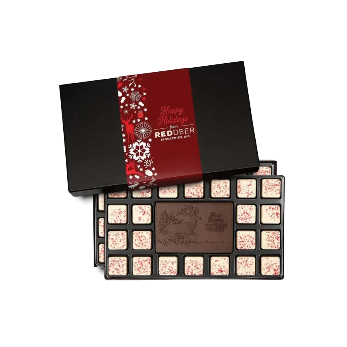 Custom Logo 46-Piece Peppermint Bark Ensemble Gift Set – Luxury Packaging