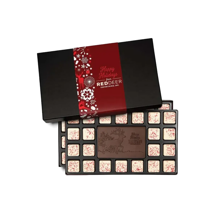 Custom Logo 46-Piece Peppermint Bark Ensemble Gift Set – Luxury Packaging