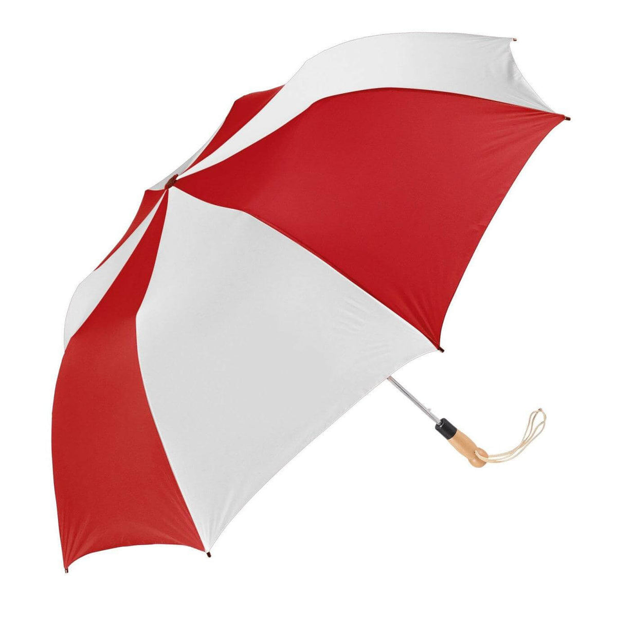 Custom Logo 58" Umbrella with with Wooden Handle