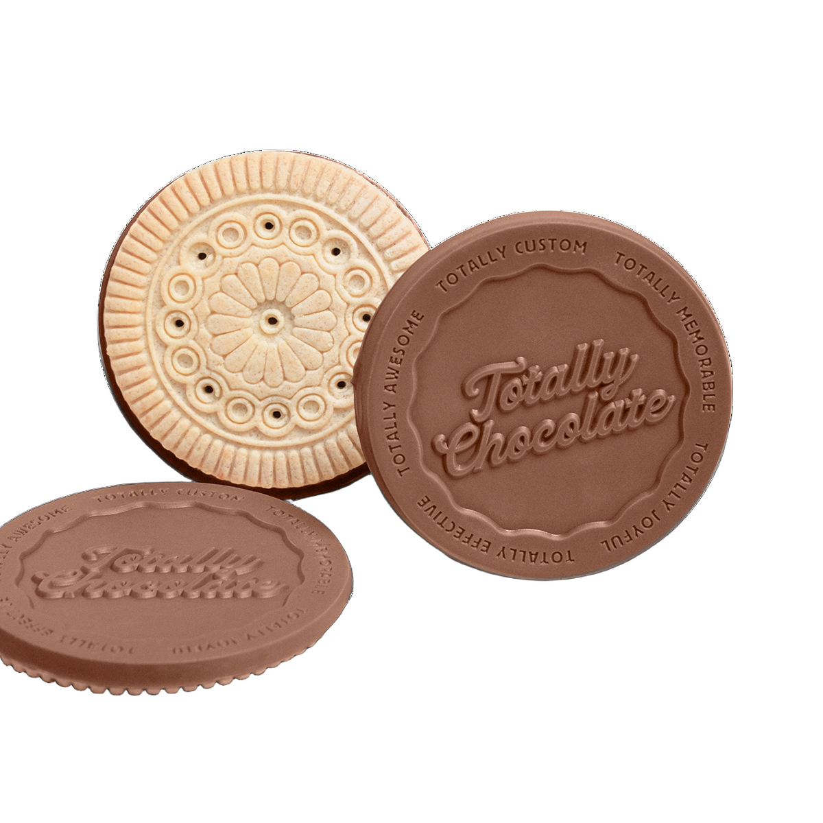 Custom Logo 6-Piece Decadent Chocolate Cookie Gift Set – Classic Packaging