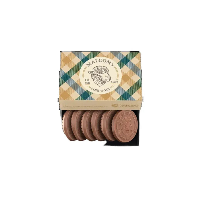 Custom Logo 6-Piece Decadent Chocolate Shortbread Cookie Gift Set – Luxury Packaging