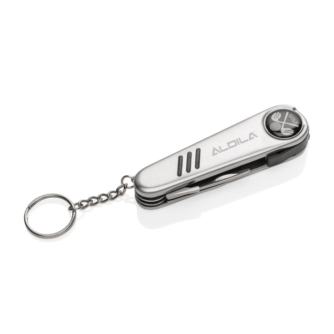 Custom Logo 6 in 1 Golf Knife with Ball Marker
