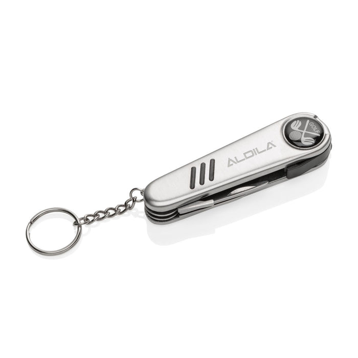 Custom Logo 6 in 1 Golf Knife with Ball Marker