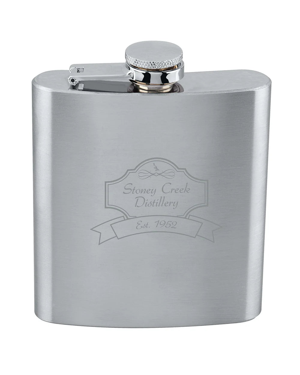 Custom Logo 6 oz Stainless Steel Flask