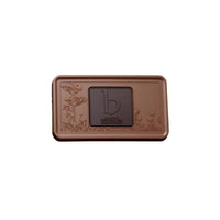 Custom Logo 8oz. Engraved Combo Chocolate Bar – Classic Packaging