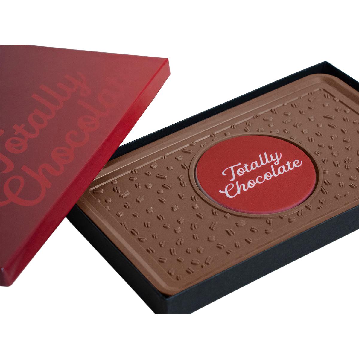 Custom Logo 8oz. Engraved Combo Chocolate Bar – Luxury Packaging