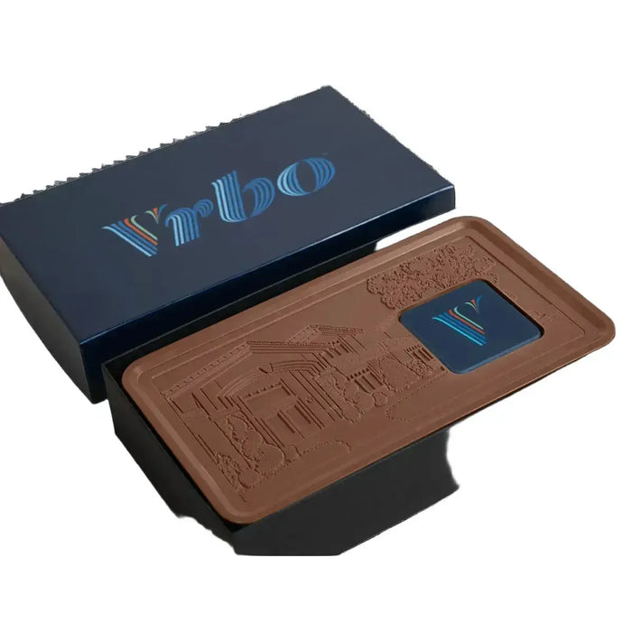 Custom Logo 8oz. Engraved Combo Chocolate Bar – Luxury Packaging
