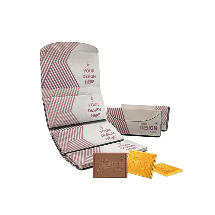 Custom Logo 9-Bar Deluxe Chocolate Storyteller