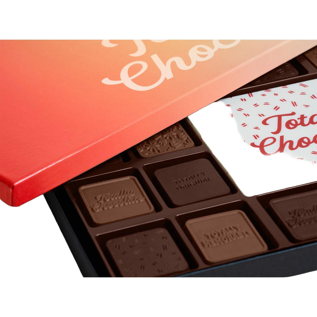 Custom Logo 90-Piece Grand Chocolate Gift Set – Classic Packaging