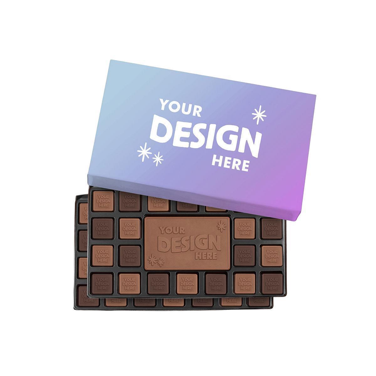 Custom Logo 90-Piece Grand Chocolate Gift Set – Luxury Packaging