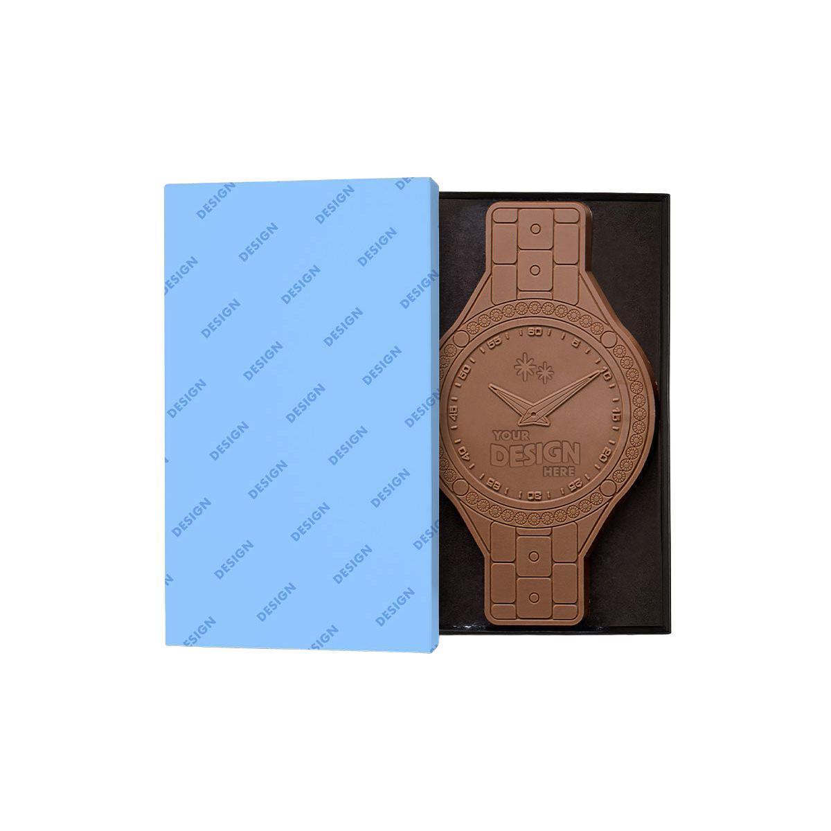 Custom Logo 9″x5″ Engraved Custom Chocolate Shape – Classic Packaging