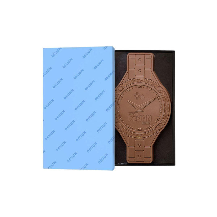 Custom Logo 9″x5″ Engraved Custom Chocolate Shape – Classic Packaging