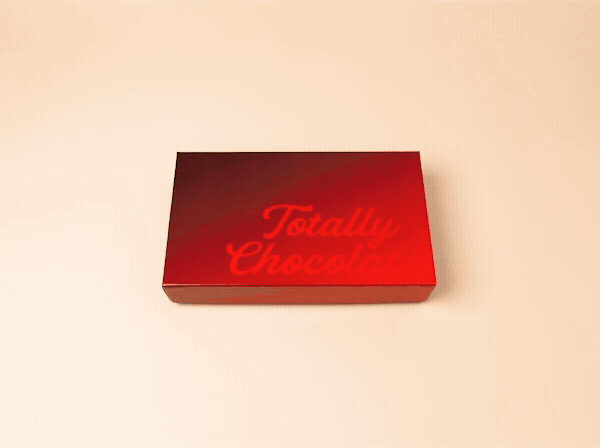 Custom Logo 9″x5″ Engraved Custom Chocolate Shape – Classic Packaging