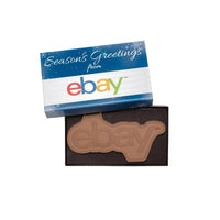 Custom Logo 9″x5″ Engraved Custom Chocolate Shape – Luxury Packaging