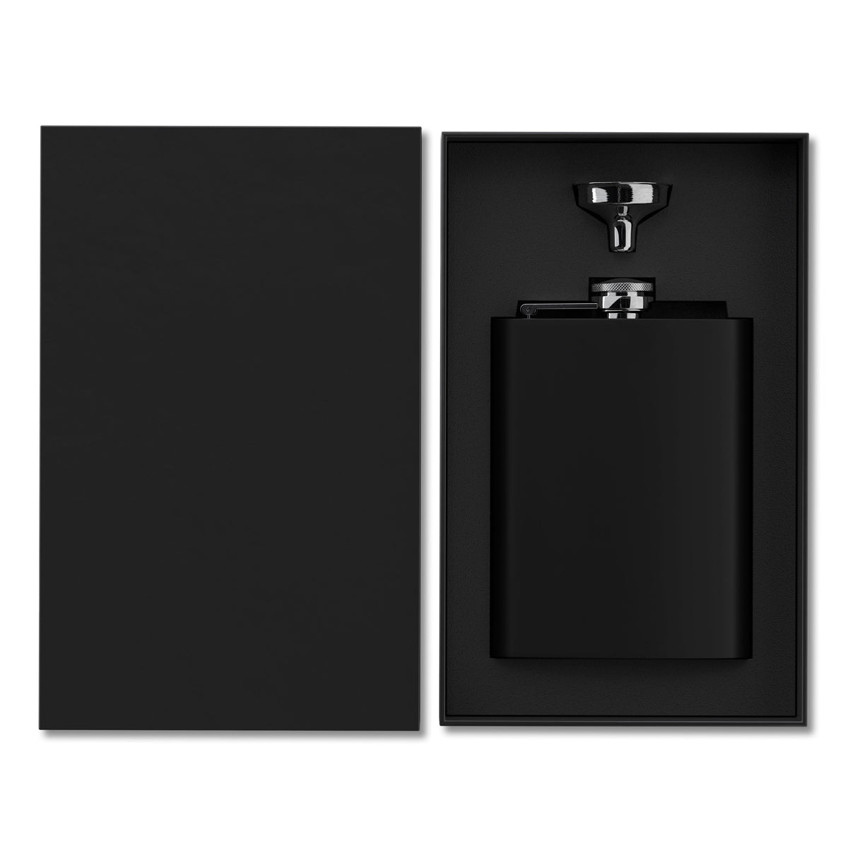 Custom Logo Ace 6.8 oz Stainless Steel Flask