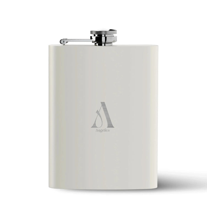 Custom Logo Ace 6.8 oz Stainless Steel Flask