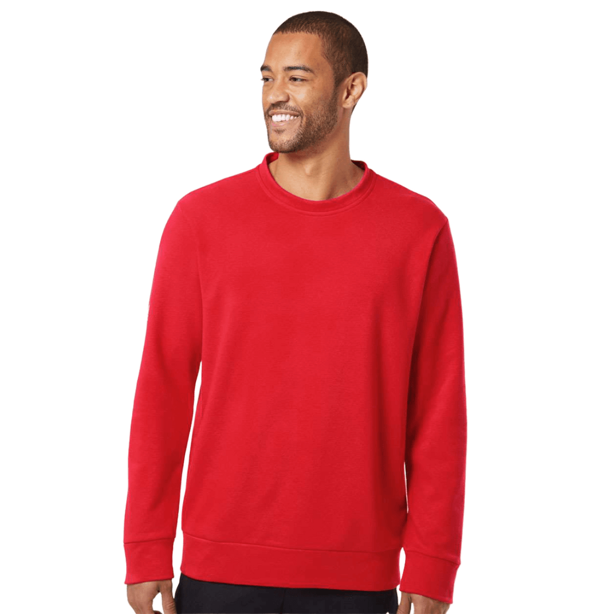 Custom Logo Adidas Crewneck Sweater