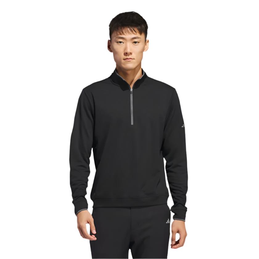 Custom Logo Adidas LightWeight 1/4 Zip Golf Top - Men's