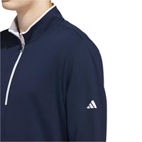 Custom Logo Adidas LightWeight 1/4 Zip Golf Top - Men's