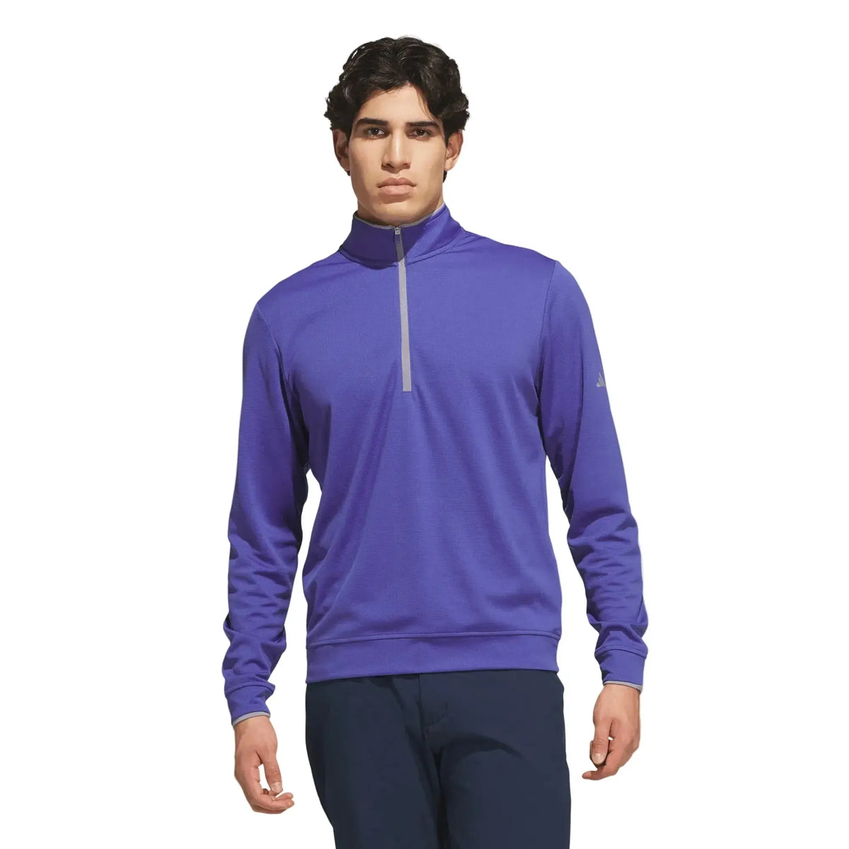 Custom Logo Adidas LightWeight 1/4 Zip Golf Top - Men's