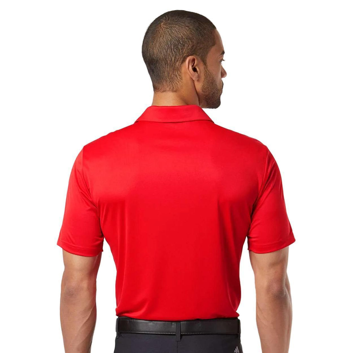 Custom Logo Adidas Men's 3-Stripes Chest Polo