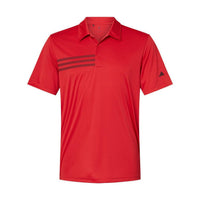 Custom Logo Adidas Men's 3-Stripes Chest Polo