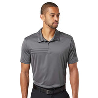 Custom Logo Adidas Men's 3-Stripes Chest Polo