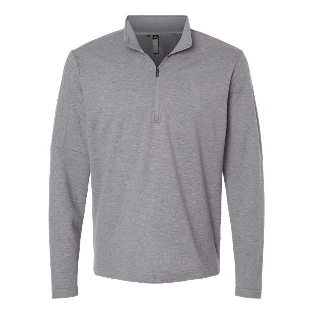 Adidas Men's 3-Stripes Quarter-Zip Sweater Pullover