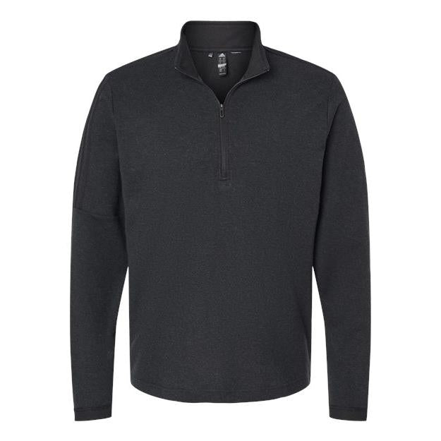 Custom Logo Adidas Men's 3-Stripes Quarter-Zip Sweater Pullover