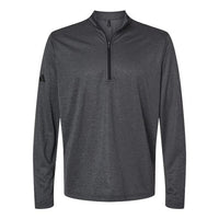 Custom Logo Adidas Men's Space Dyed Quarter-Zip Pullover