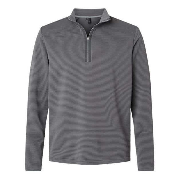 Custom Logo Adidas Men's Spacer Quarter-Zip Pullover