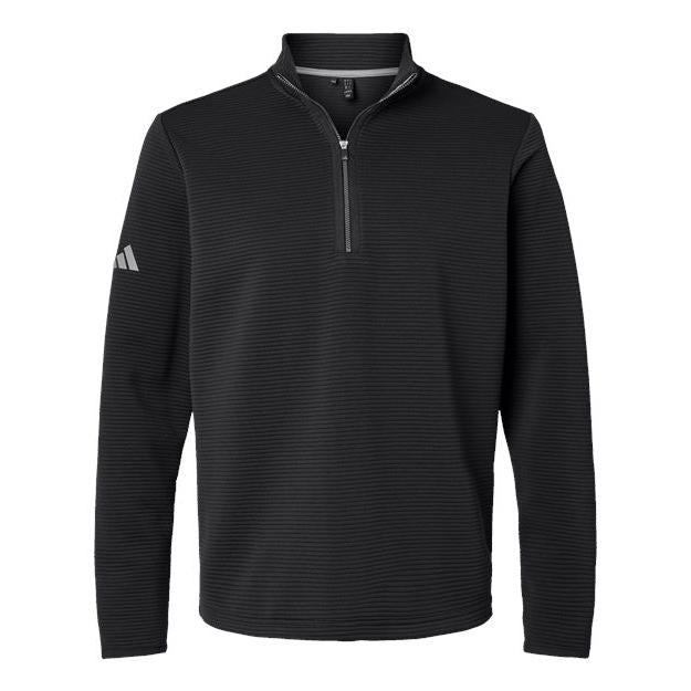 Custom Logo Adidas Men's Spacer Quarter-Zip Pullover