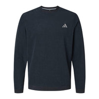 Custom Logo Adidas Men's Terry Crew Neck Sweater