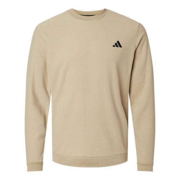 Custom Logo Adidas Men's Terry Loop Crewneck Sweatshirt