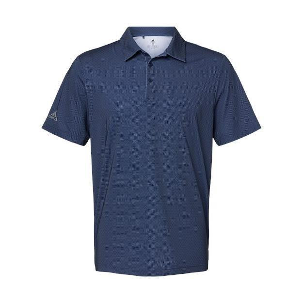 Custom Logo Adidas Men's Ultimate365 Diamond Dot Print Polo