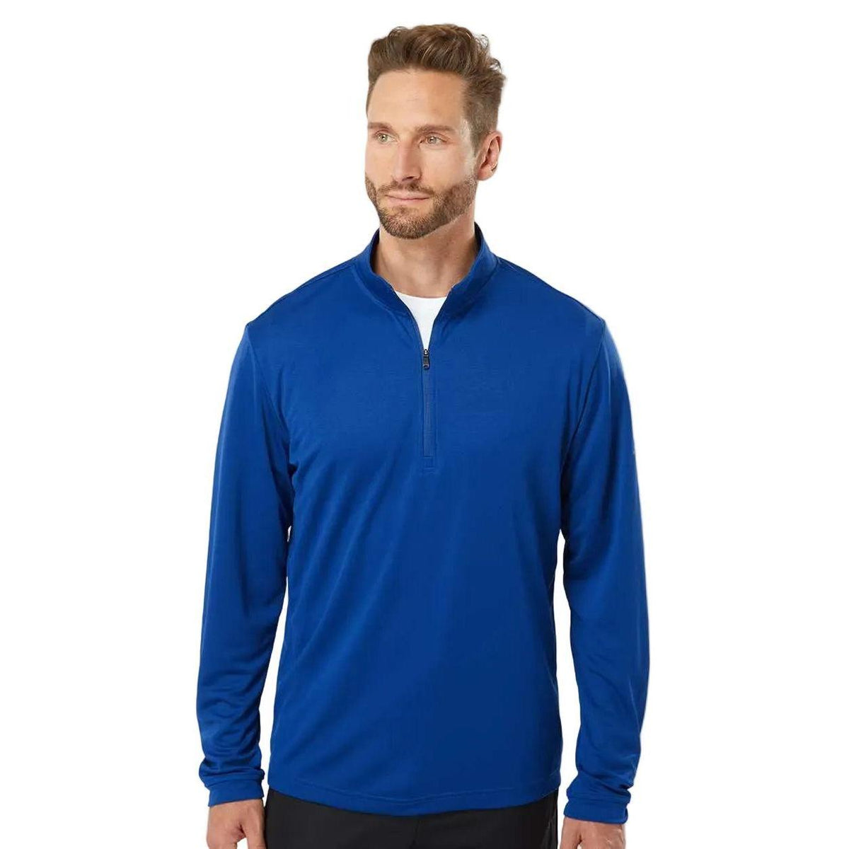 Custom Logo Adidas Men's Ultimate365 Lightweight Quarter-Zip Pullover