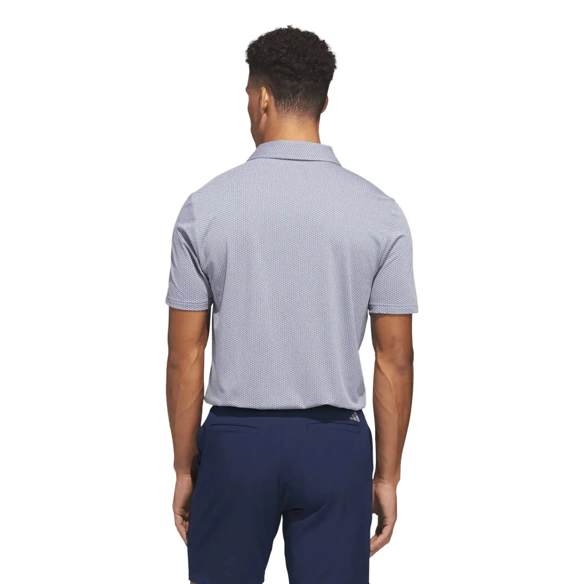 Custom Logo Adidas Performance Textured Men's Polo