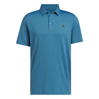 Custom Logo Adidas Performance Textured Men's Polo