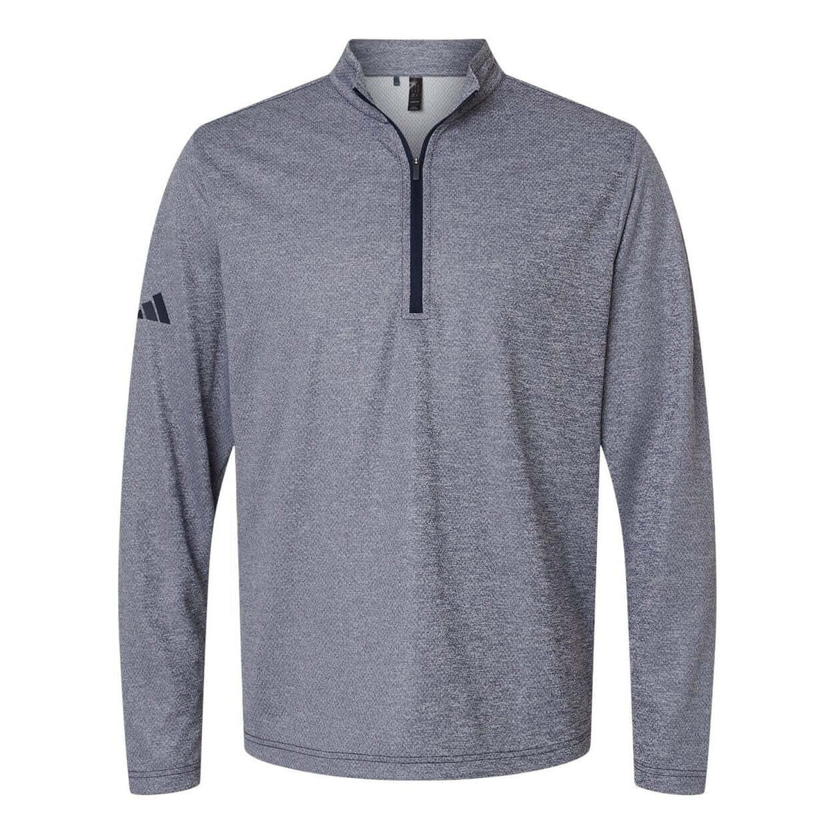 Custom Logo Adidas Space Dyed Quarter-Zip Pullover