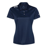 Custom Logo Adidas Women's 3-Stripes Shoulder Polo