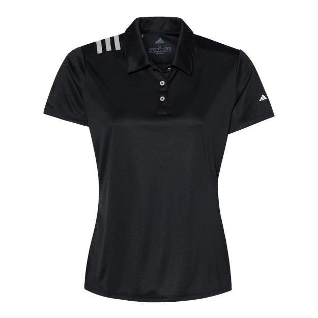 Custom Logo Adidas Women's 3-Stripes Shoulder Polo