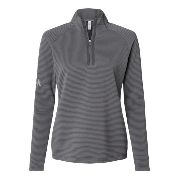 Custom Logo Adidas Women's Spacer Quarter-Zip Pullover