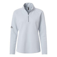 Custom Logo Adidas Women's Spacer Quarter-Zip Pullover