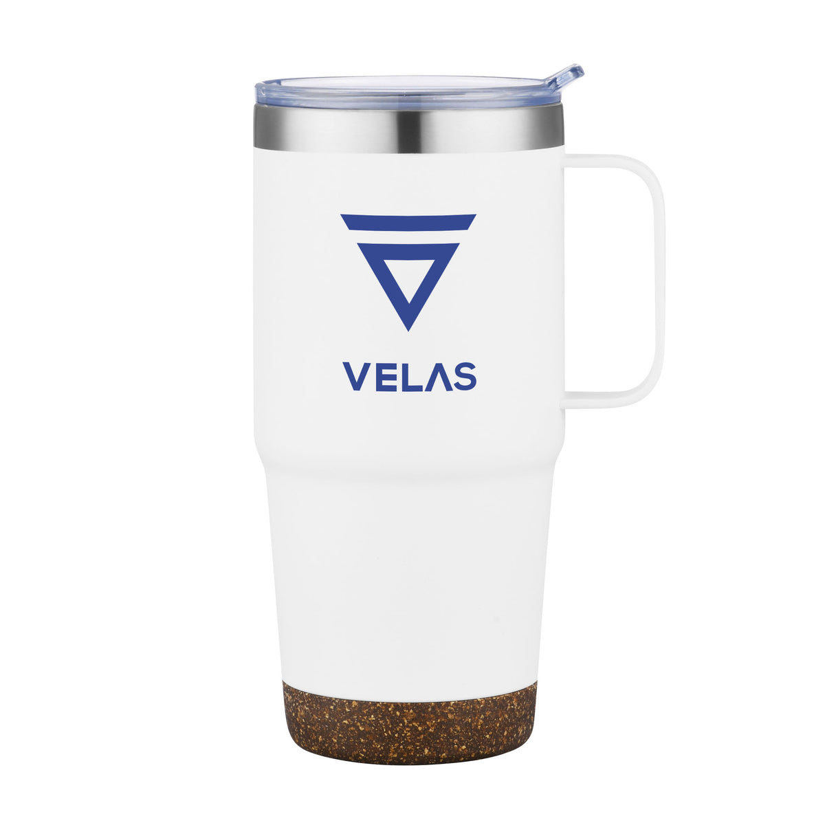 Custom Logo Akira Travel Mug w/Cork Bottom - 24oz