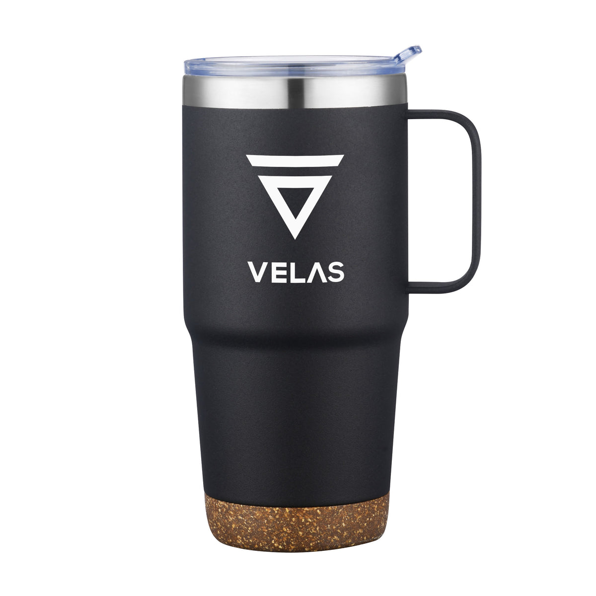 Custom Logo Akira Travel Mug w/Cork Bottom - 24oz
