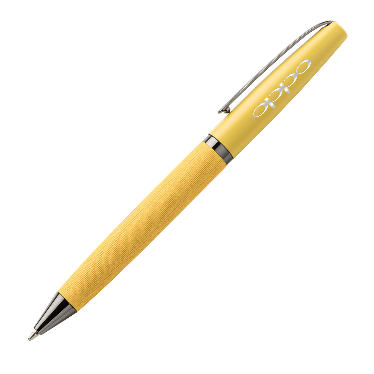 Custom Logo Alethea Textured Metal Pen