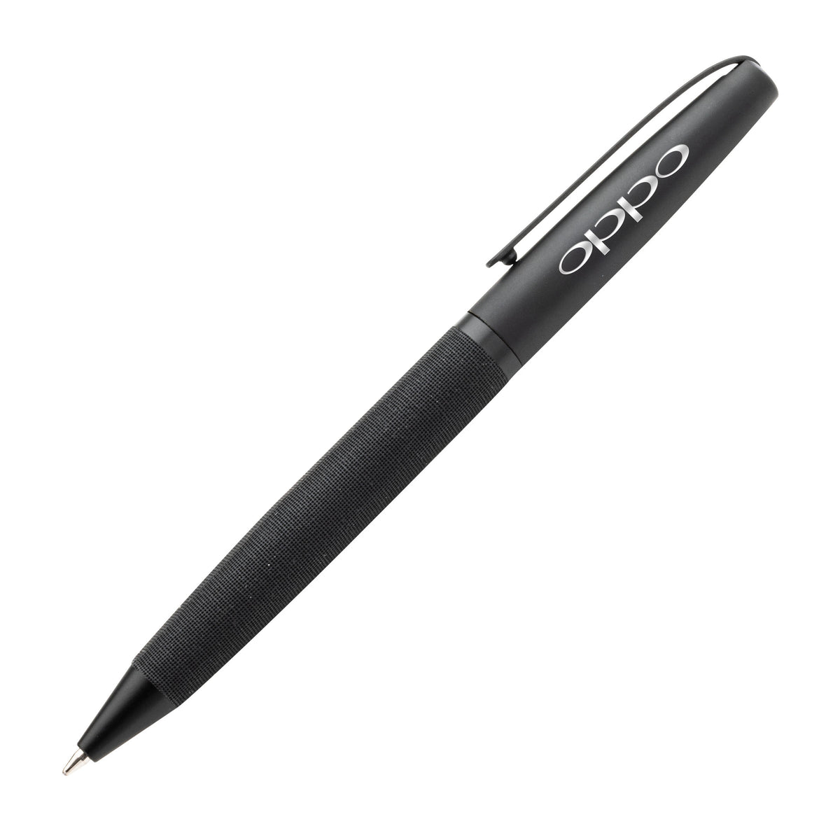 Custom Logo Alethea Textured Metal Pen