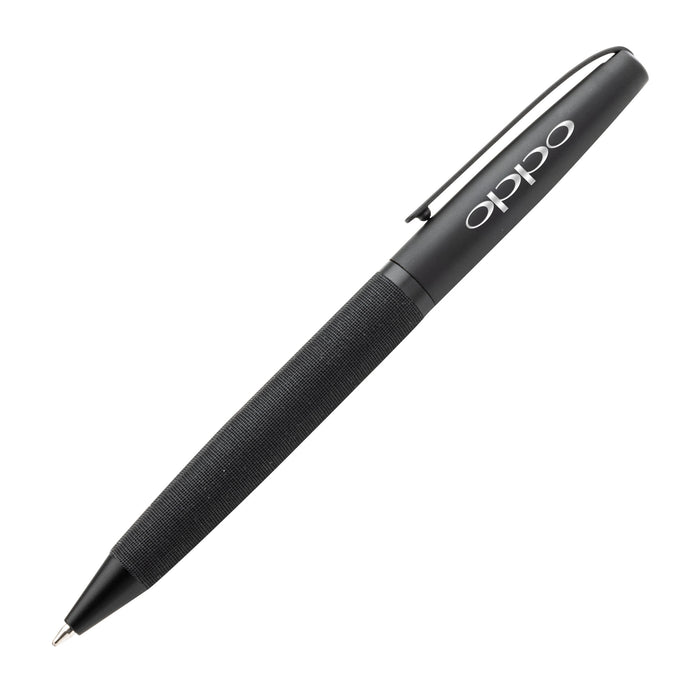 Custom Logo Alethea Textured Metal Pen