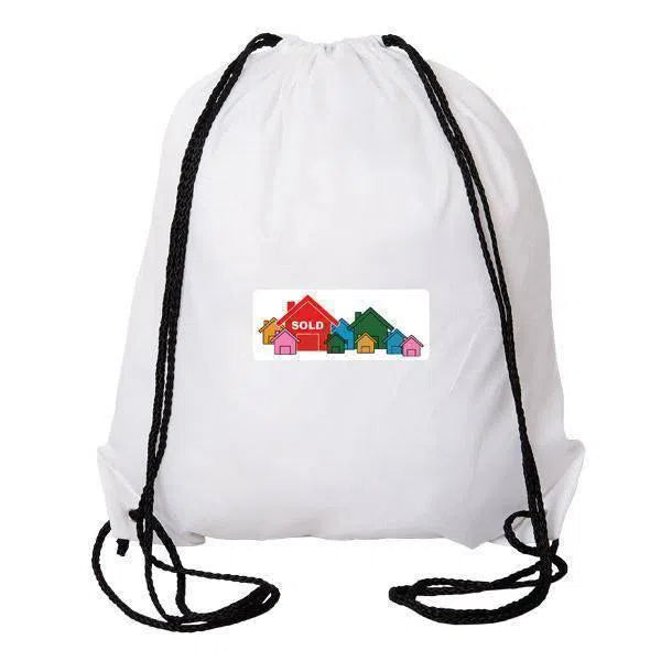 Custom Logo Aloha Drawstring Backpack, Goose - Custom Logo, Canada