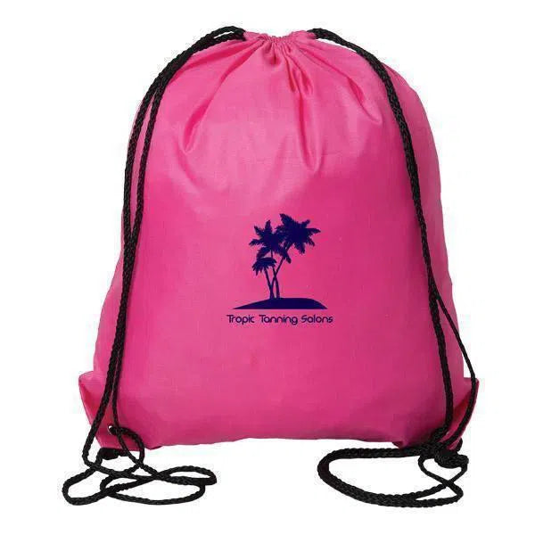 Custom Logo Aloha Drawstring Backpack, Goose - Custom Logo, Canada